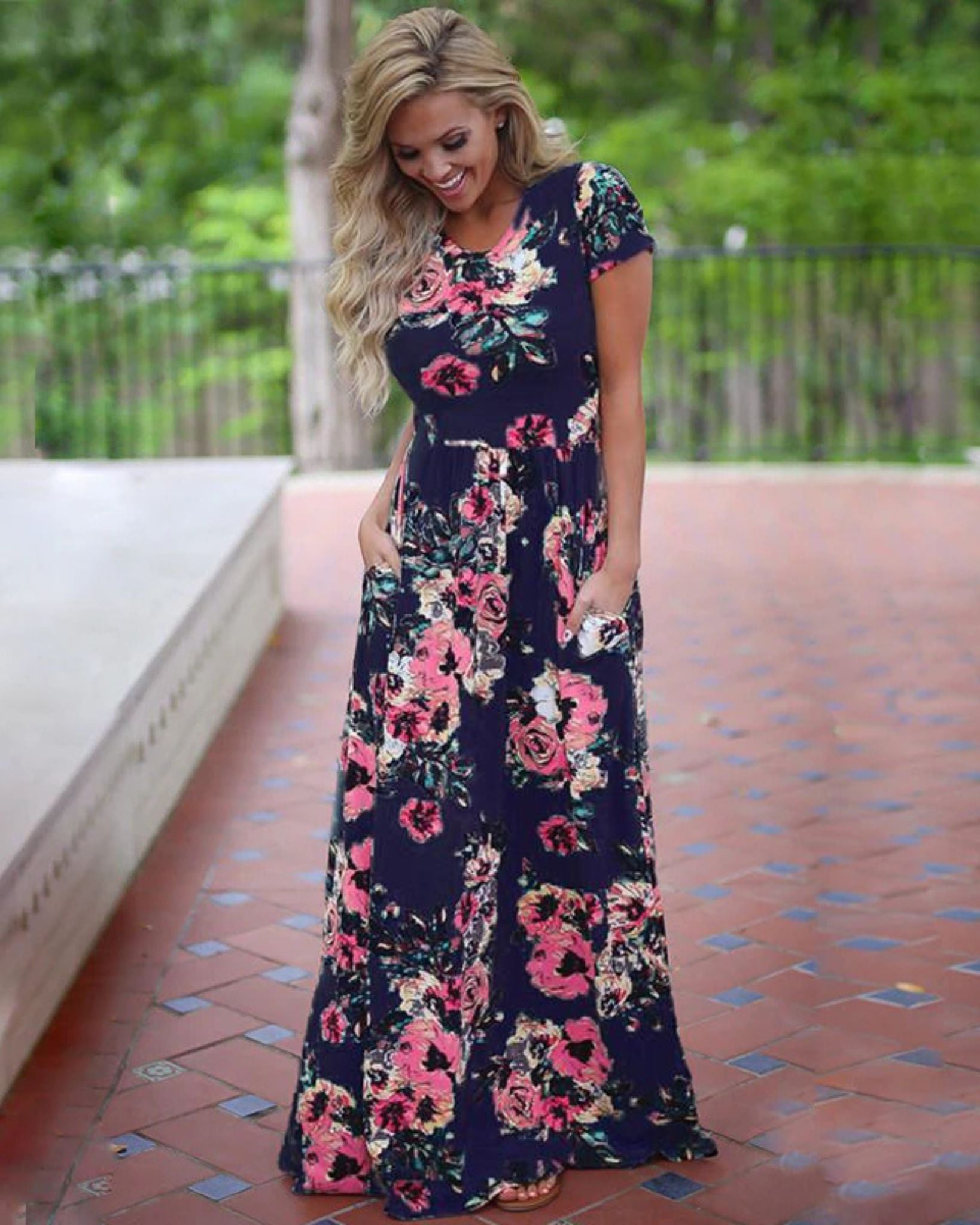 Serenity | Floral Maxi Dress
