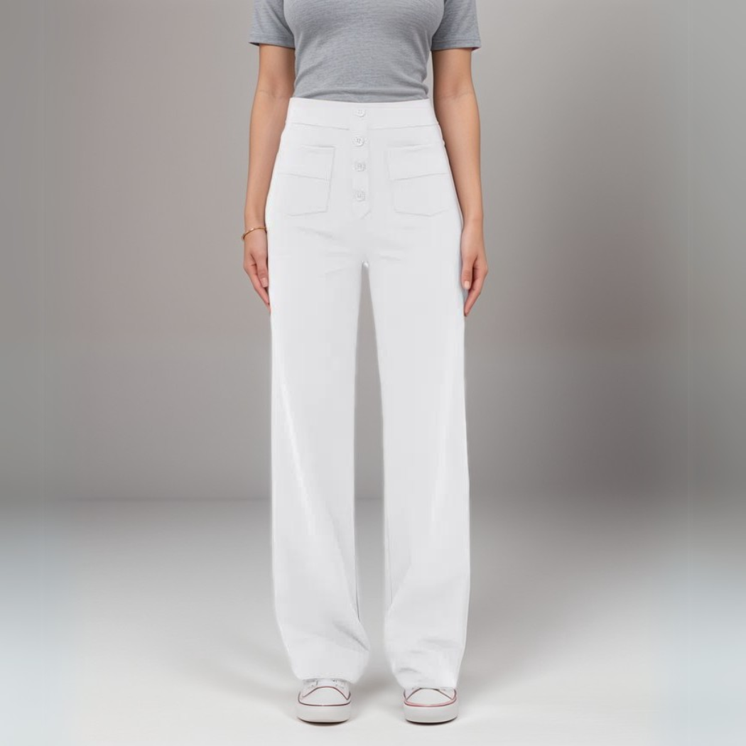 Elsa | High-waisted stretch trousers