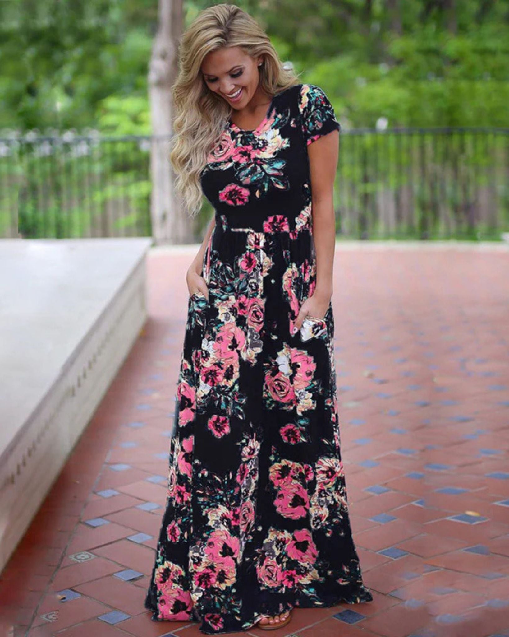 Serenity | Floral Maxi Dress