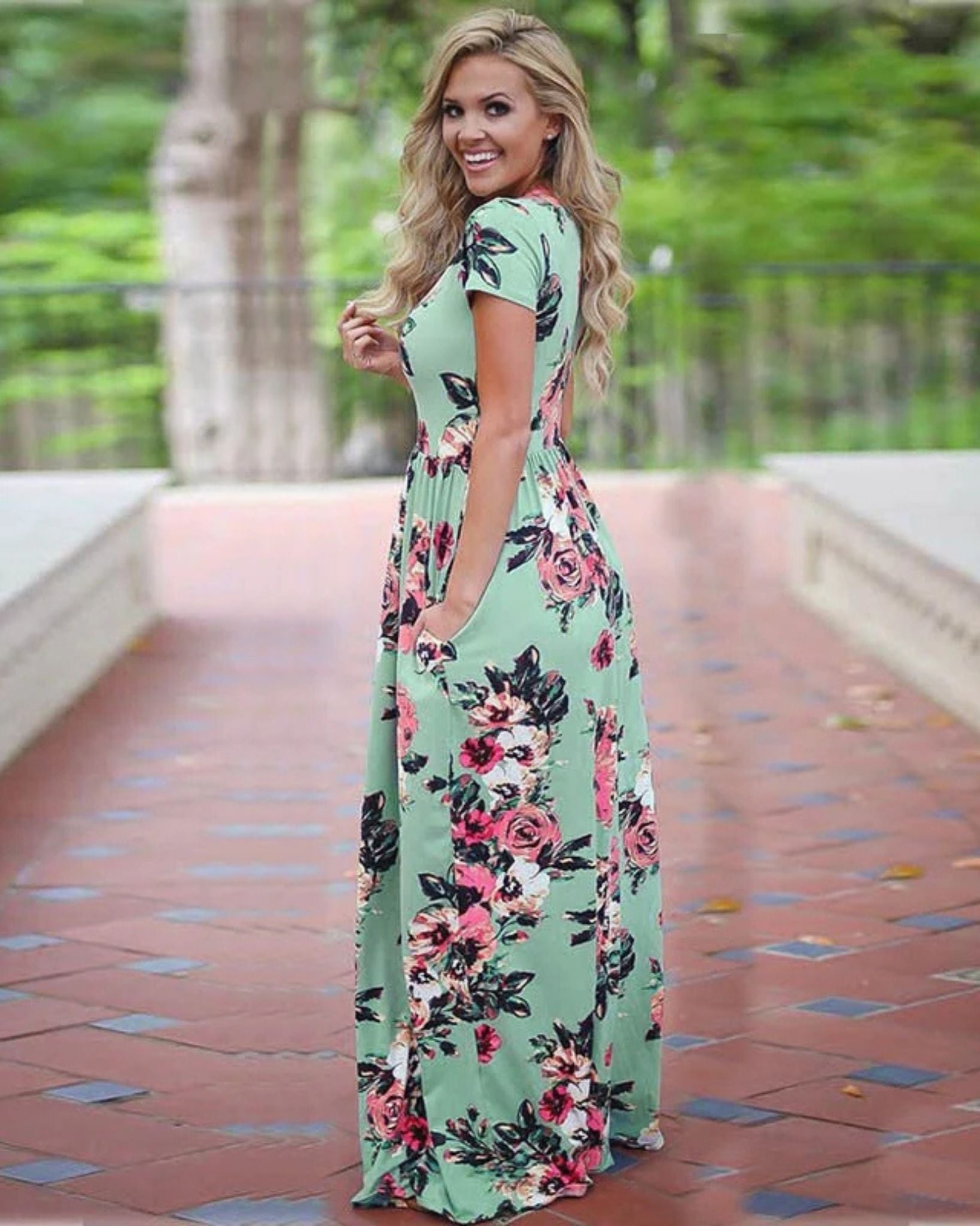 Serenity | Floral Maxi Dress