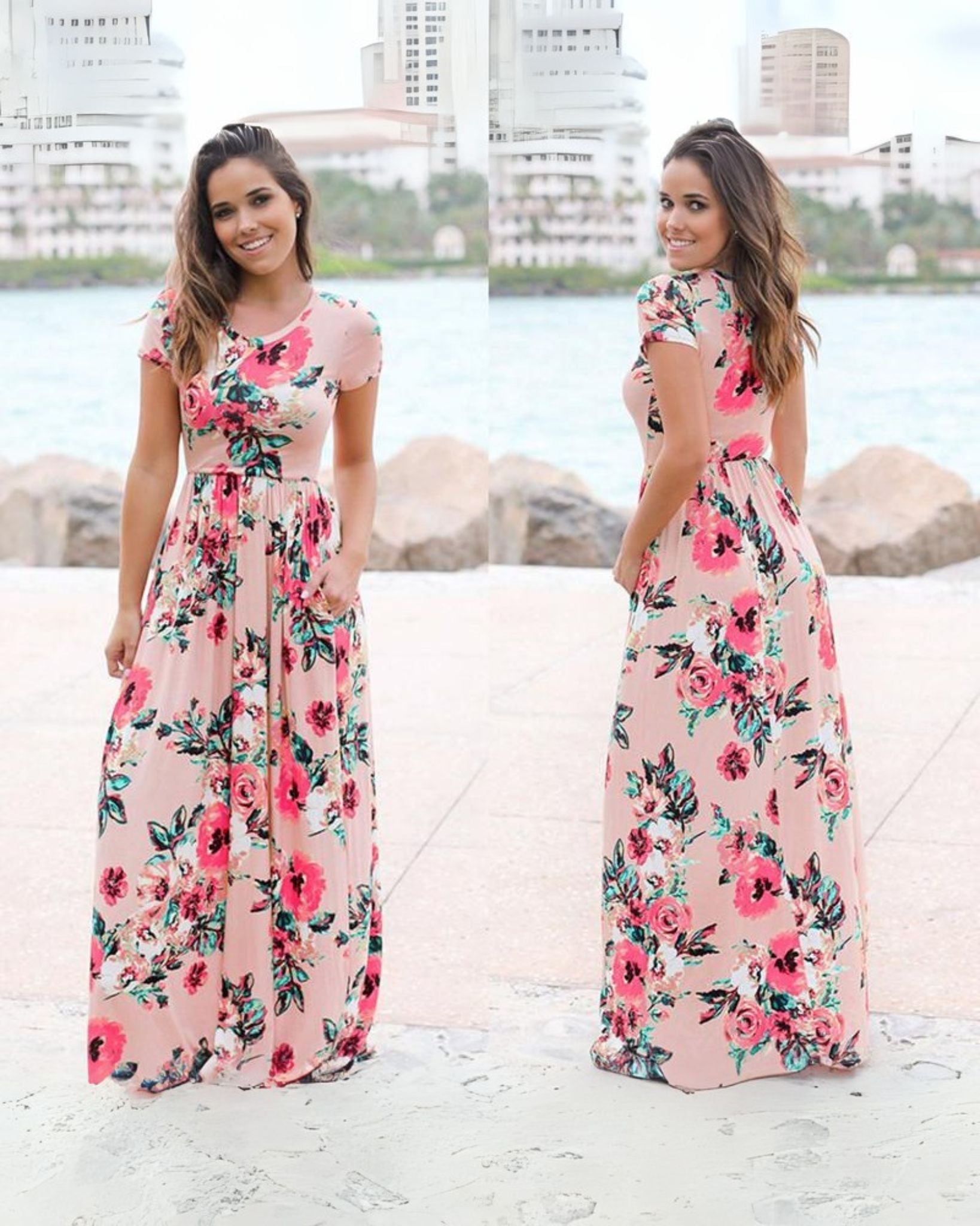 Serenity | Floral Maxi Dress