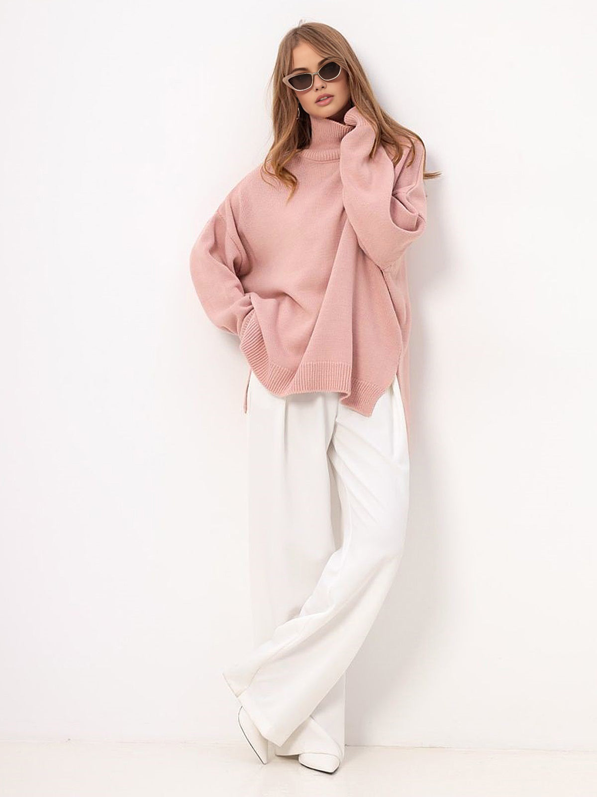 Claire | Jumper with oversized slit